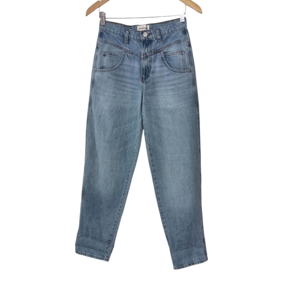 NWOT FRAME 90s Utility Loose High-Rise Straight-Leg Jeans $298 Size 23 - Picture 7 of 12